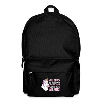 Jobwechsel Arbeit Büro Kollegen Abschiedsgeschenk - Rucksack - Schwarz - Vorne