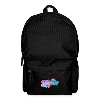 Natürlich Natur Rausch Pilz Frosch Schamane High - Rucksack - Schwarz - Vorne