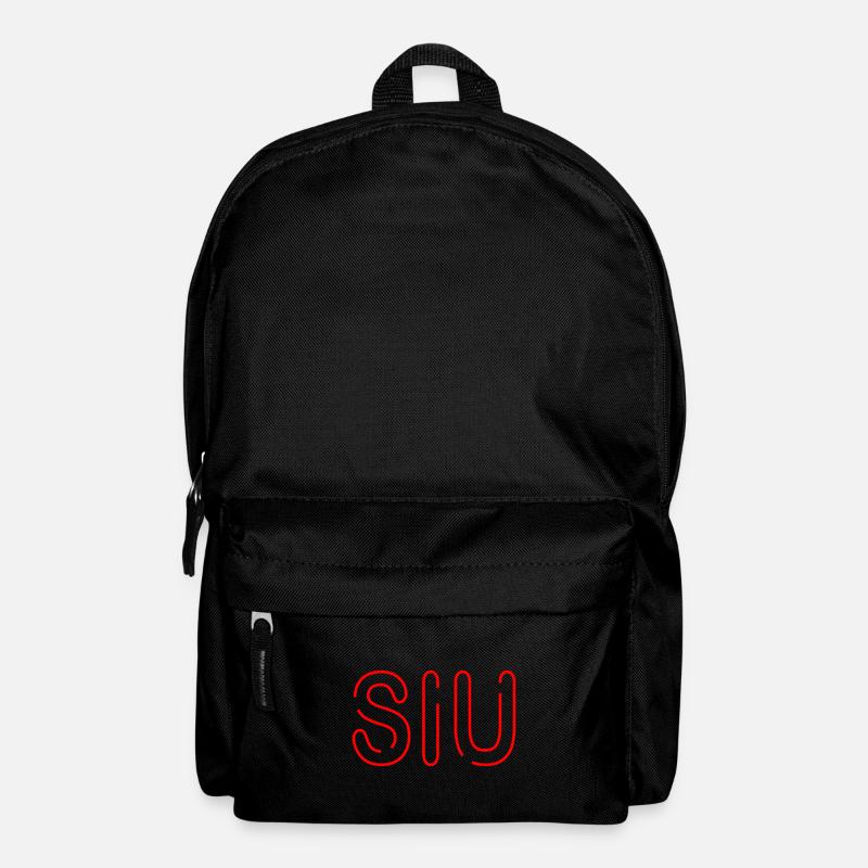 Youth speech - Siu - red - Backpack - black