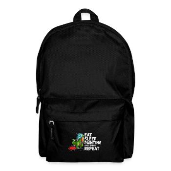 Autolackierer für Karosserietechniker - Rucksack - Schwarz - Vorne