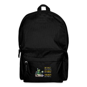 Kernenergie Spruch für Kernenergie - Rucksack - Schwarz - Vorne