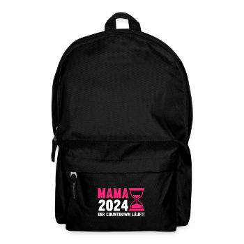 Werdende Mama 2024 - Rucksack - Schwarz - Vorne