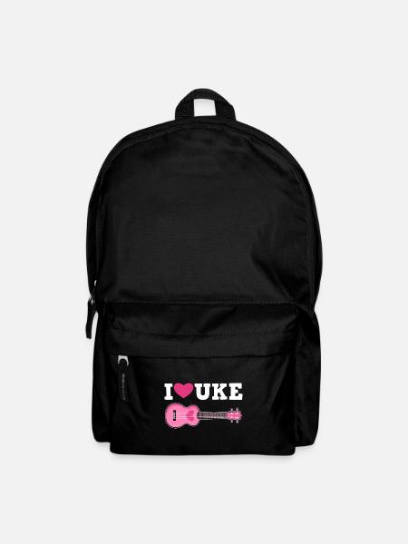 Ukulélé Je L’amour - Sac à dos - noir
