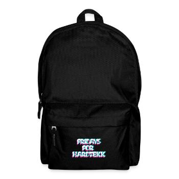 Hardtekk Tekk Clubbing Techno Musique Easttekk - Sac à dos - noir - Devant