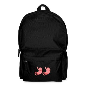 Gastroparésie intestinale - Sac à dos - noir - Devant