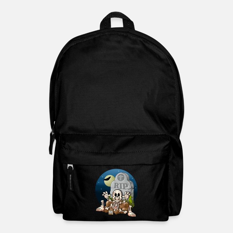 Cartoon Graveyard - Sac à dos - noir
