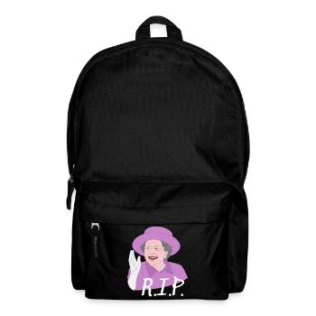 R.I.P. Reine Elizabeth - Sac à dos - noir - Devant