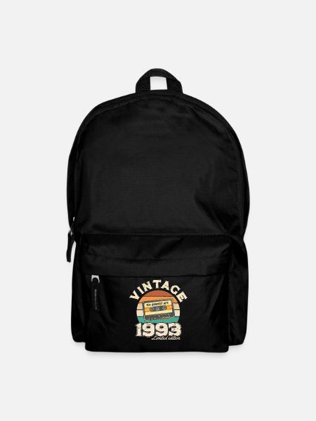 1993 Retro sunset cassette - Backpack - black