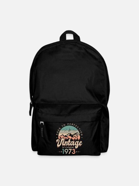 1973 Vintage anniversaire 50 ans - Sac à dos - noir