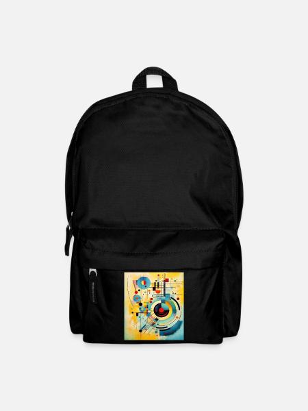 STREET ART ABSTRAKTION - Rucksack - Schwarz