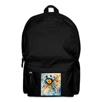 STREET ART ABSTRACTION - Backpack - black - Front