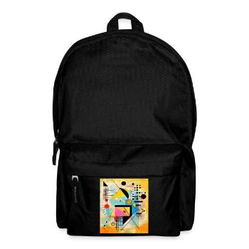 STREET ART ABSTRACTION - Backpack - black - Front