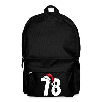78 Number Christmas - Backpack - black - Front