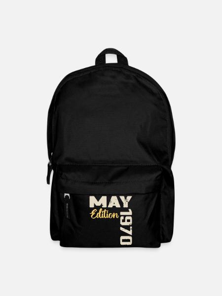 Mai 1970 Geburtstag Mai 1970 Geschenk Mai 1970 Mai - Rucksack - Schwarz