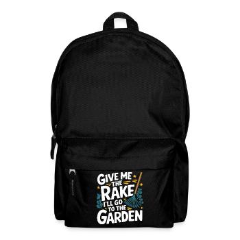 Gardener Garden Plants Gardening - Backpack - black - Front