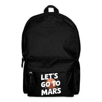 Mars Planet Planet Solar System - Backpack - black - Front