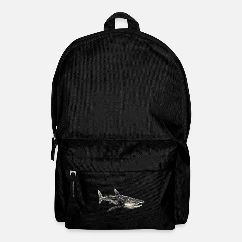 Walhai - Rucksack - Schwarz