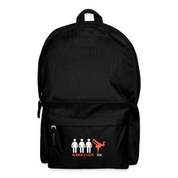 Hip Hop Tänzer - Rucksack - Schwarz - Vorne