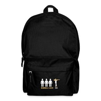 Danseur de claquettes - Sac à dos - noir - Devant