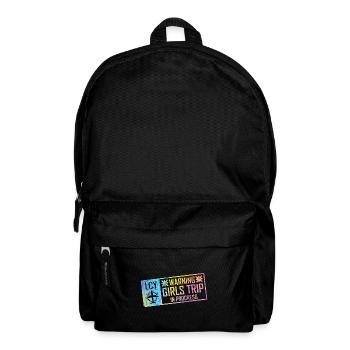 Attention Girls Trip en cours - Sac à dos - noir - Devant