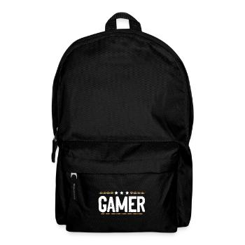 Gamer Beruf - Rucksack - Schwarz - Vorne