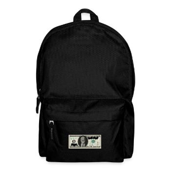 Bitcoin Crypto Dollar - Rucksack - Schwarz - Vorne
