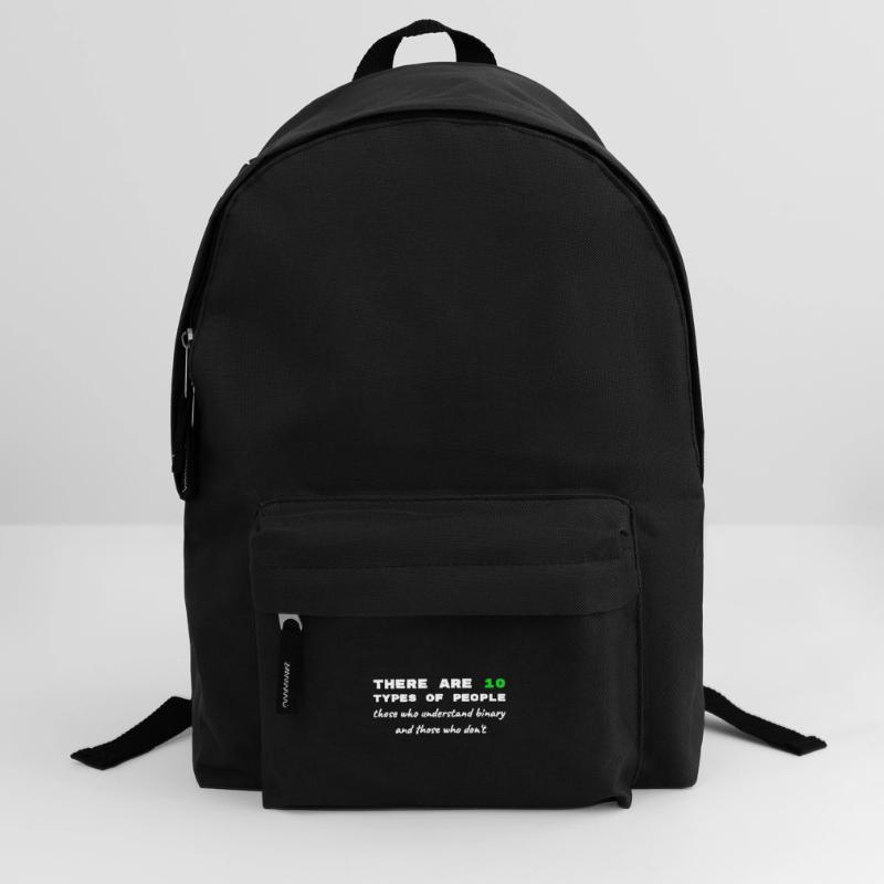 Binär Code lustige Sprüche Computer Computerarbeit Rucksack