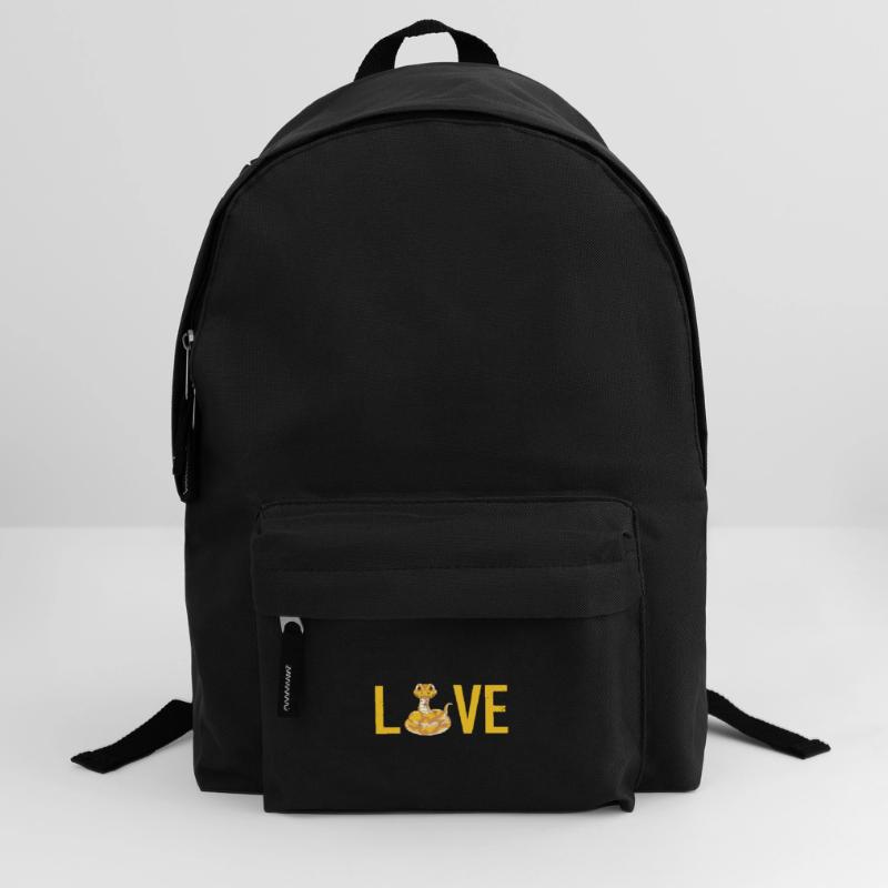 King python design for snake lovers Backpack
