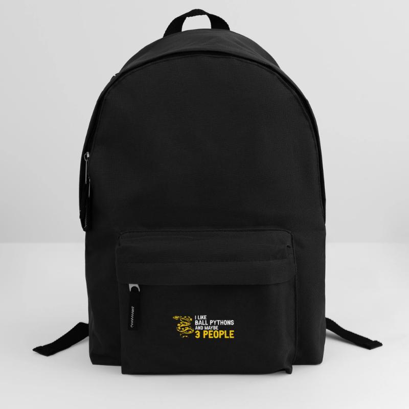 King python design pour les amateurs de serpents Sac à dos