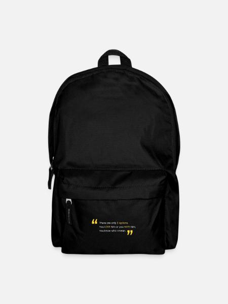 Love him or hate him - Backpack - black
