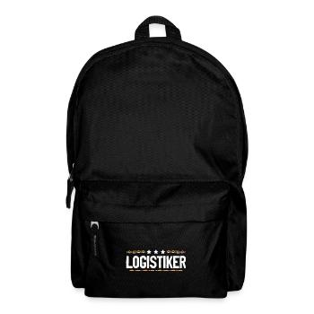 Logistiker Beruf - Rucksack - Schwarz - Vorne