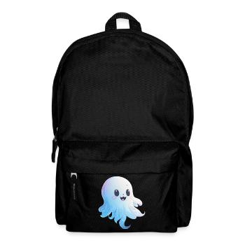 Spectre Kawaii Rieur : Doux - Sac à dos - noir - Devant