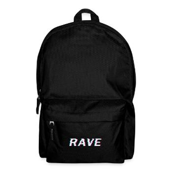 Techno Rave Festival Electro Music Raver - Sac à dos - noir - Devant