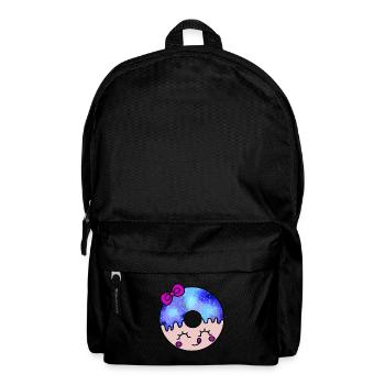 Donut-Galaxie kawaii - Rucksack - Schwarz - Vorne