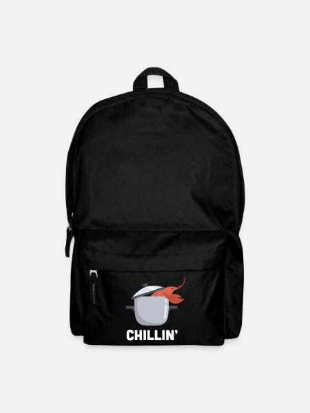 Hummer Chillin Hummer Languste Meeresfrüchte - Rucksack - Schwarz