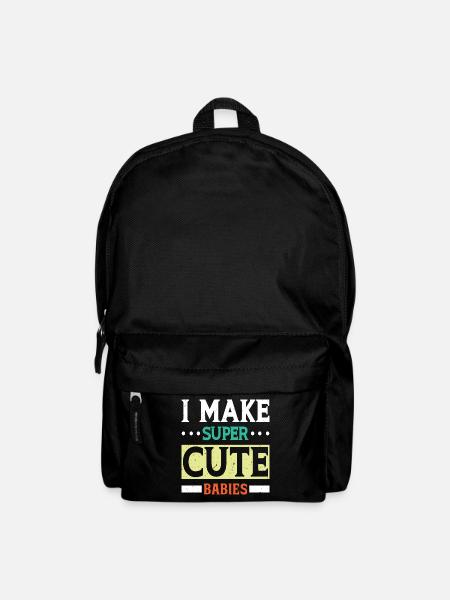 Father's Day dad dad dad dad dad dad dad - Backpack - black