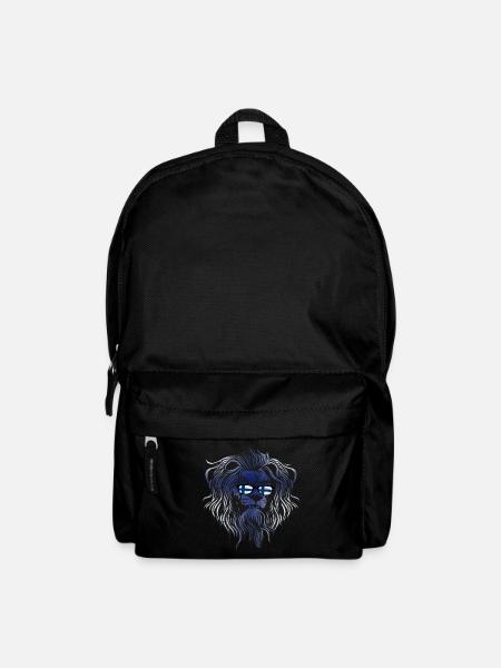 Finnland - Rucksack - Schwarz