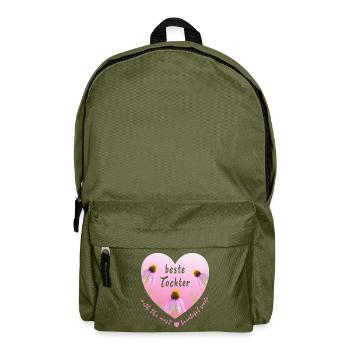 Meilleure fille - Sac à dos - vert olive - Devant
