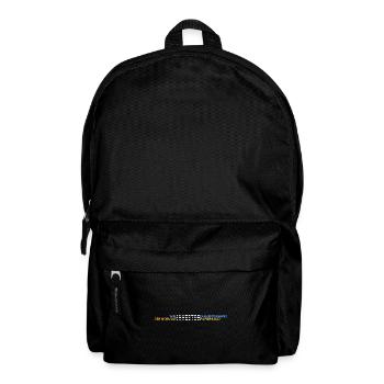 Wal Investor=Diamentenhand - Rucksack - Schwarz - Vorne