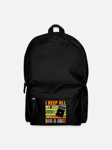Dad Joke Funny Dad Joke Father Jokes - Backpack - black