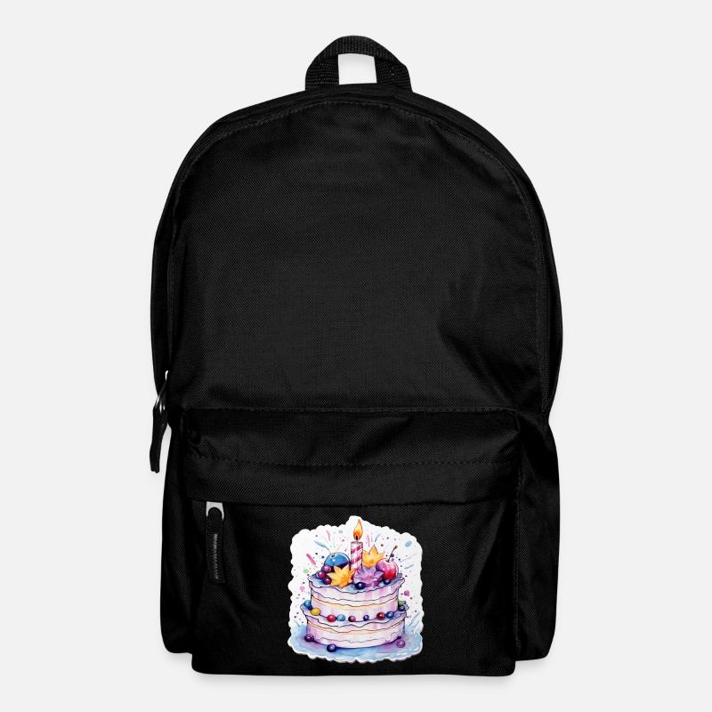 Torte - Rucksack - Schwarz