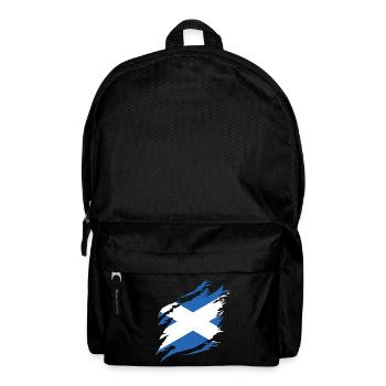 Schottland Flagge Schottische Fahne Alba GB UK - Rucksack - Schwarz - Vorne