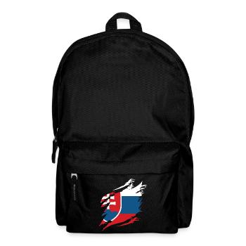 Slovakia Flag Vintage Slovak Flag Home - Backpack - black - Front