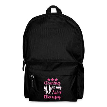 Femme de ménage Nettoyeuse - Sac à dos - noir - Devant