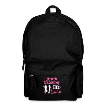 Femme de ménage Nettoyeuse - Sac à dos - noir - Devant