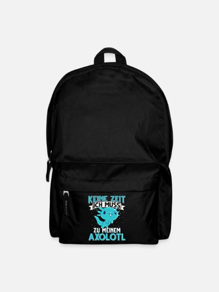 Axolotl - Rucksack - Schwarz
