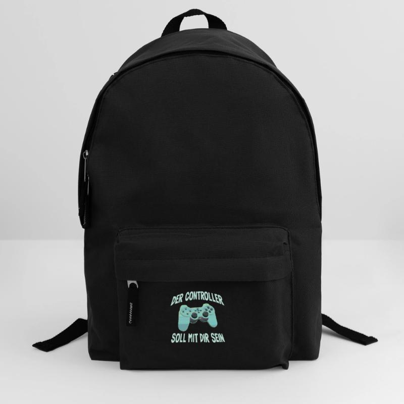 Der Controller Soll Mit Dir Sein. Videospiele Rucksack