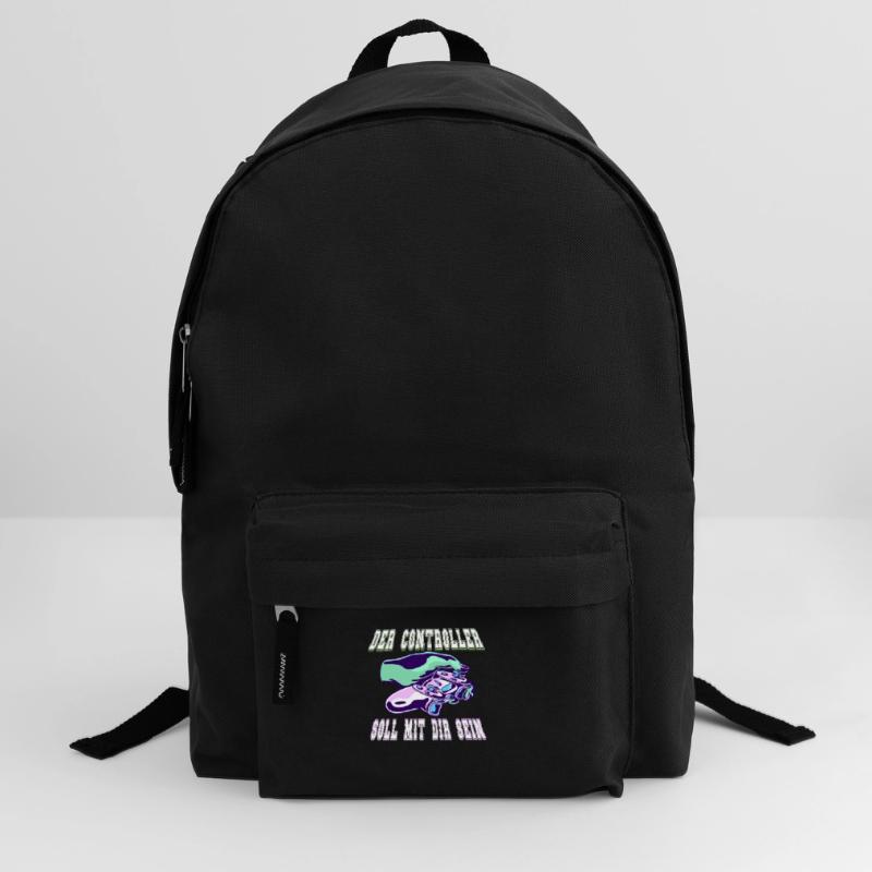 Der Controller Soll Mit Dir Sein. Videospiele Rucksack