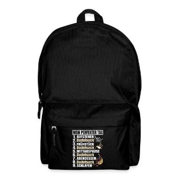 Dudelsack Musikverein Sackpfeifer Musiker - Rucksack - Schwarz - Vorne