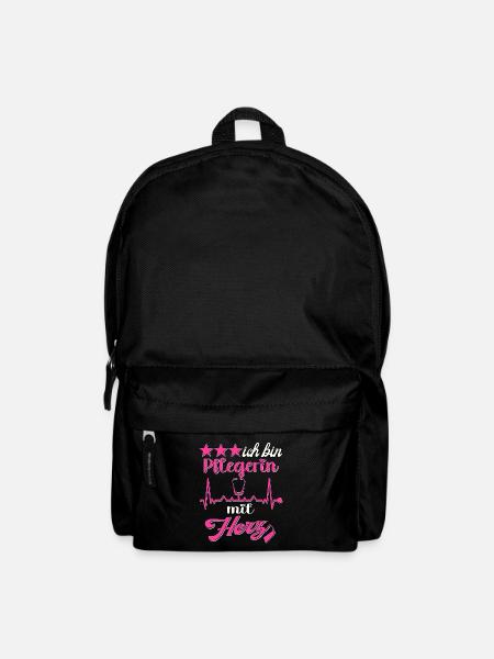 Pflegefachkraft Altenpflegerin Pflegerin - Rucksack - Schwarz